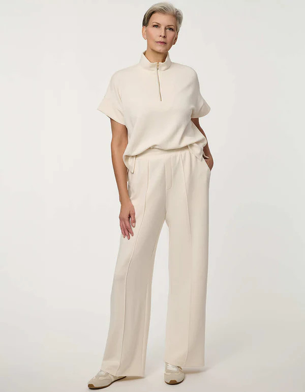 Scuba Pull-on Wide-Leg Pant | Bernardo Fashions