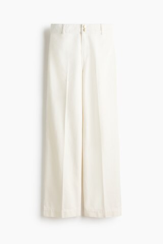 H & M - Wide High Waist Jeans - White | H&M (US + CA)