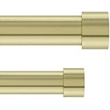 Umbra 245977-104 Cappa 1-Inch Curtain Rod, Includes 2 Matching Finials, Brackets & Hardware, 120 ... | Amazon (US)
