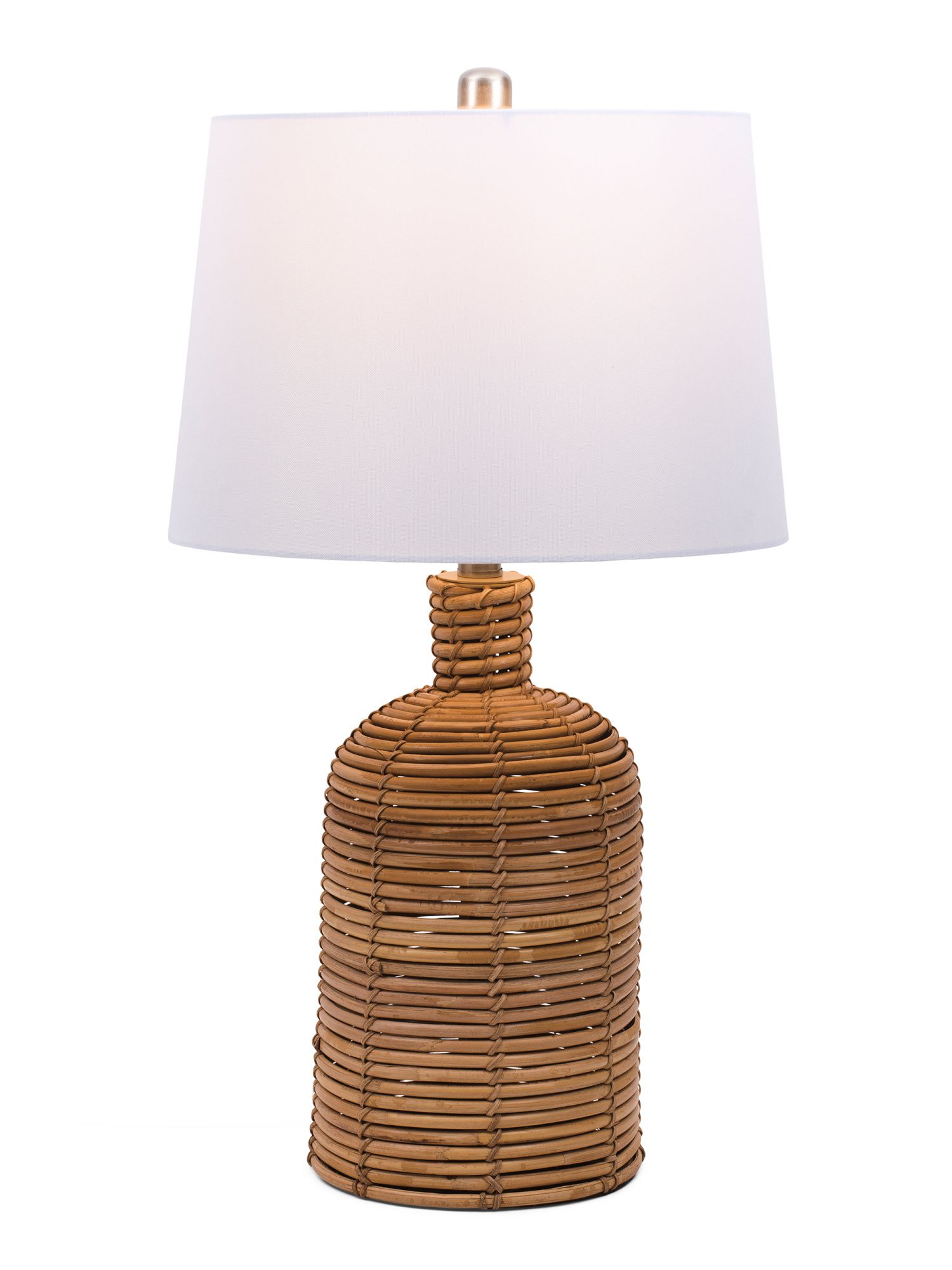 Rattan Table Lamp | Furniture & Lighting | Marshalls | Marshalls