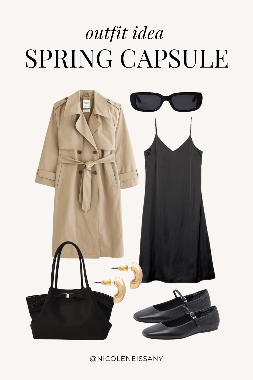 Spring outfit idea featuring my 2025 Spring Capsule Wardrobe staples | casual spring outfit, spring brunch outfit, spring date night outfit, spring date outfit, elevated casual spring outfit, spring work outfit, spring office outfit, casual spring outfit idea, spring outfits, spring shoes, 2025 spring trends, 2025 spring fashion trends, neutral capsule wardrobe, minimalist capsule wardrobe | trench coat outfit, spring jacket, spring coat, spring outerwear, satin dress, slip dress, midi dress, spring dress, tote bag, spring bag trends, spring bags, ballet flats, spring shoes, spring shoe trends, gold teardrop earrings

#LTKSpring #LTKPetite #LTKTravel #LTKSaleAlert #LTKShoeCrush #LTKWorkwear #LTKFindsUnder100 #LTKStyleTip #LTKFindsUnder50 #LTKSeasonal 

 