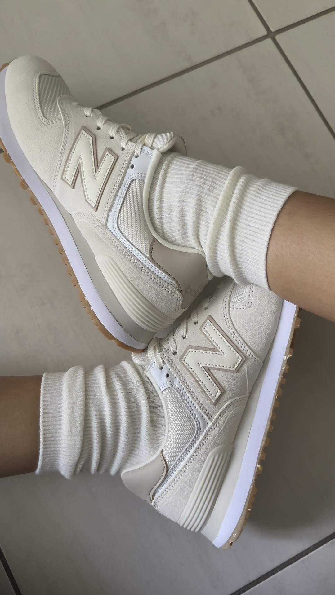 New Balance 574 Baskets Blanc curated on LTK