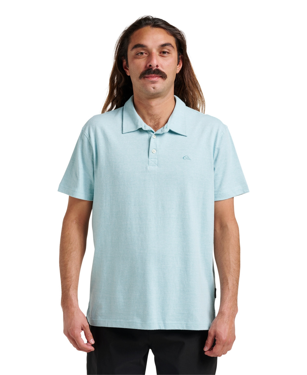 Quiksilver Men's Sunset Cruise Polo Shirt - Dusty turquoise | Macy's