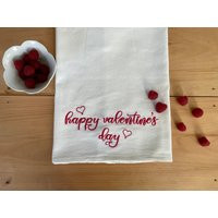 Happy Valentines Day Tea Towel | Etsy (US)