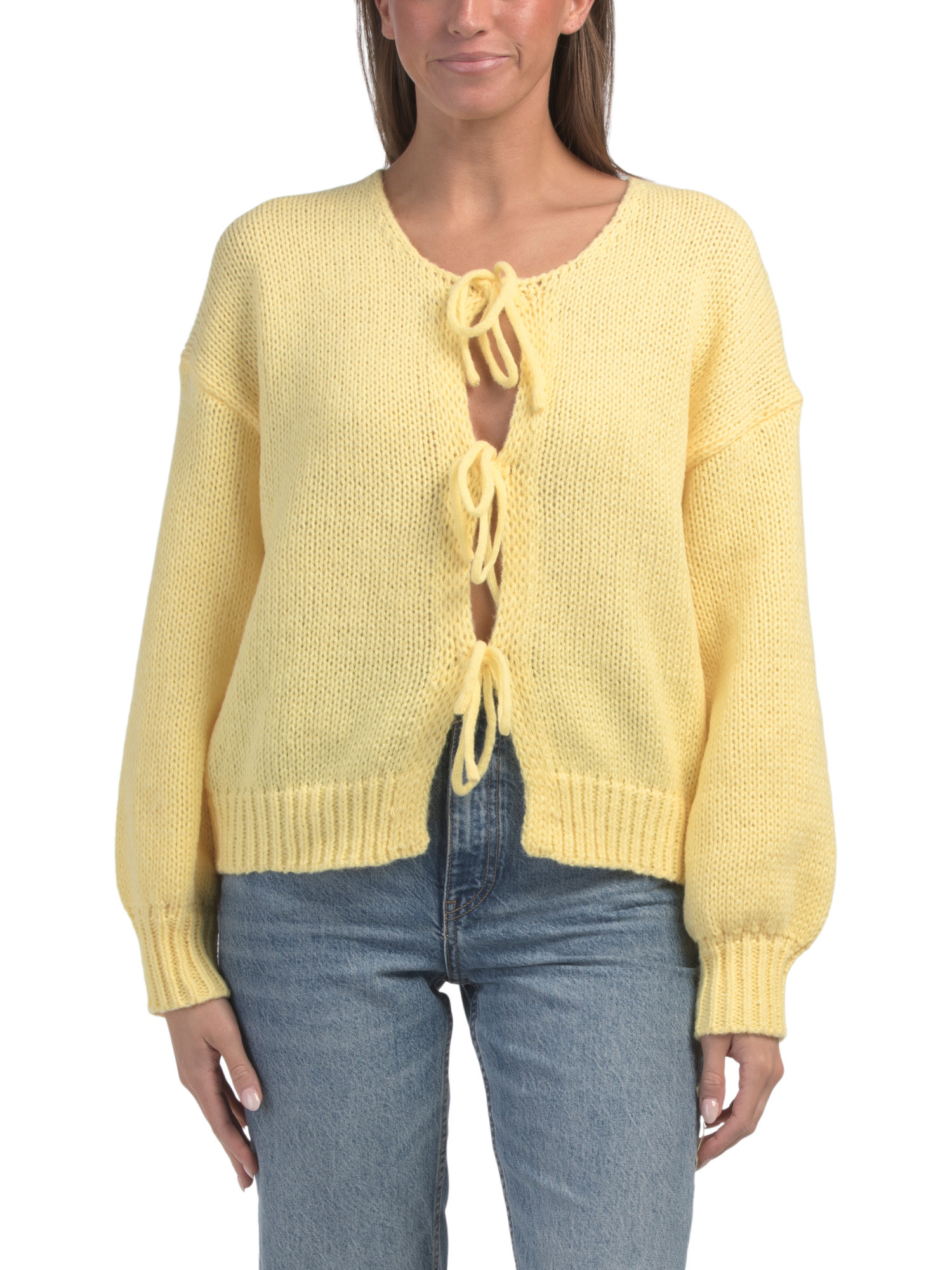 Front Tie Knit Cardigan | Juniors | Marshalls | Marshalls