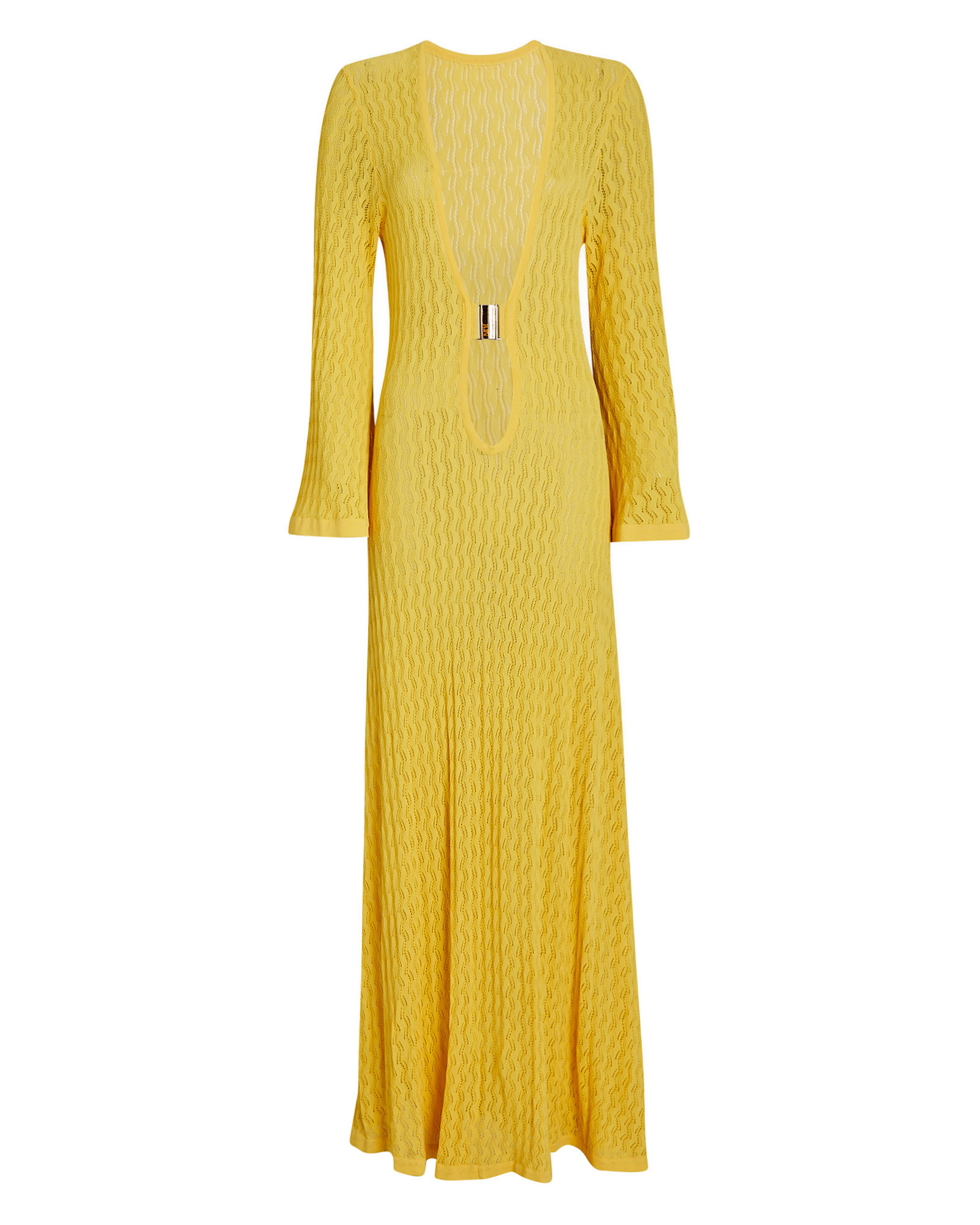 Maya Cut-Out Knit Dress | INTERMIX