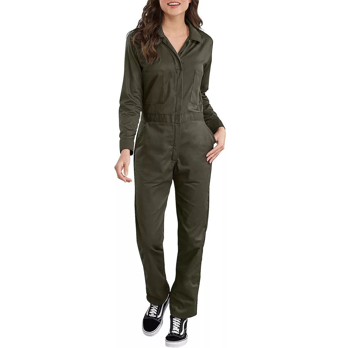 Women's Dickies Long Sleeve Twill Coveralls | Kohl's