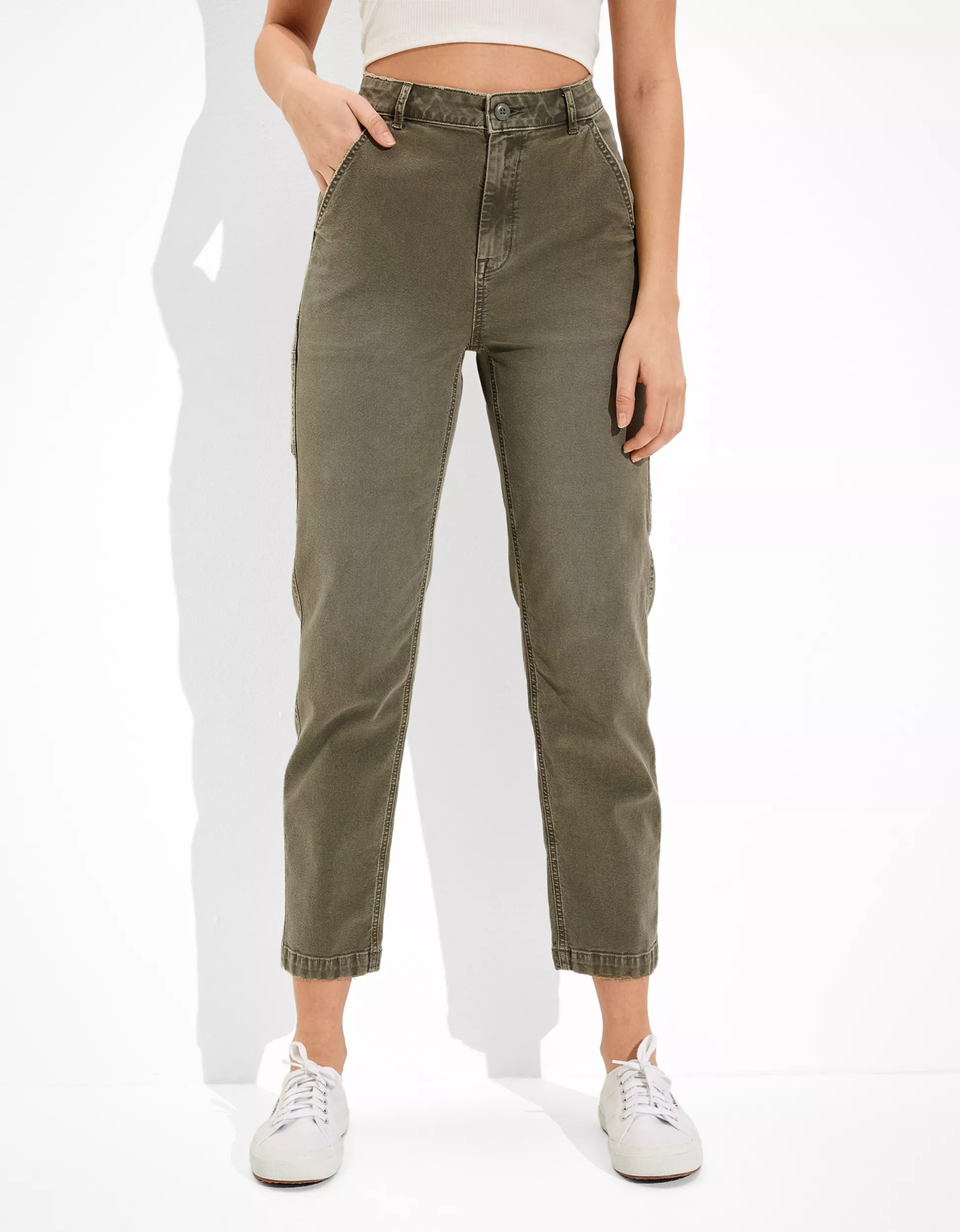 AE Stretch Highest Waist '90s Boyfriend Pant | American Eagle Outfitters (US & CA)