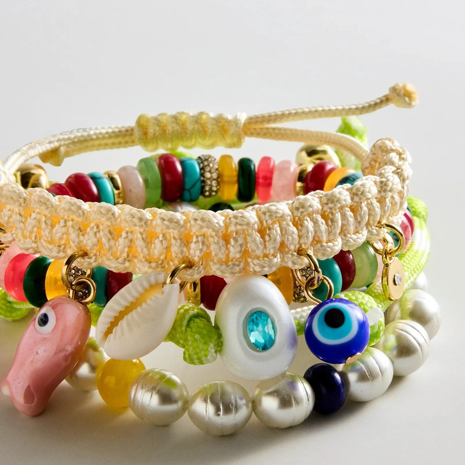 Good Things Ahead Bracelet Set - Good Things Ahead Bracelet Set | BaubleBar