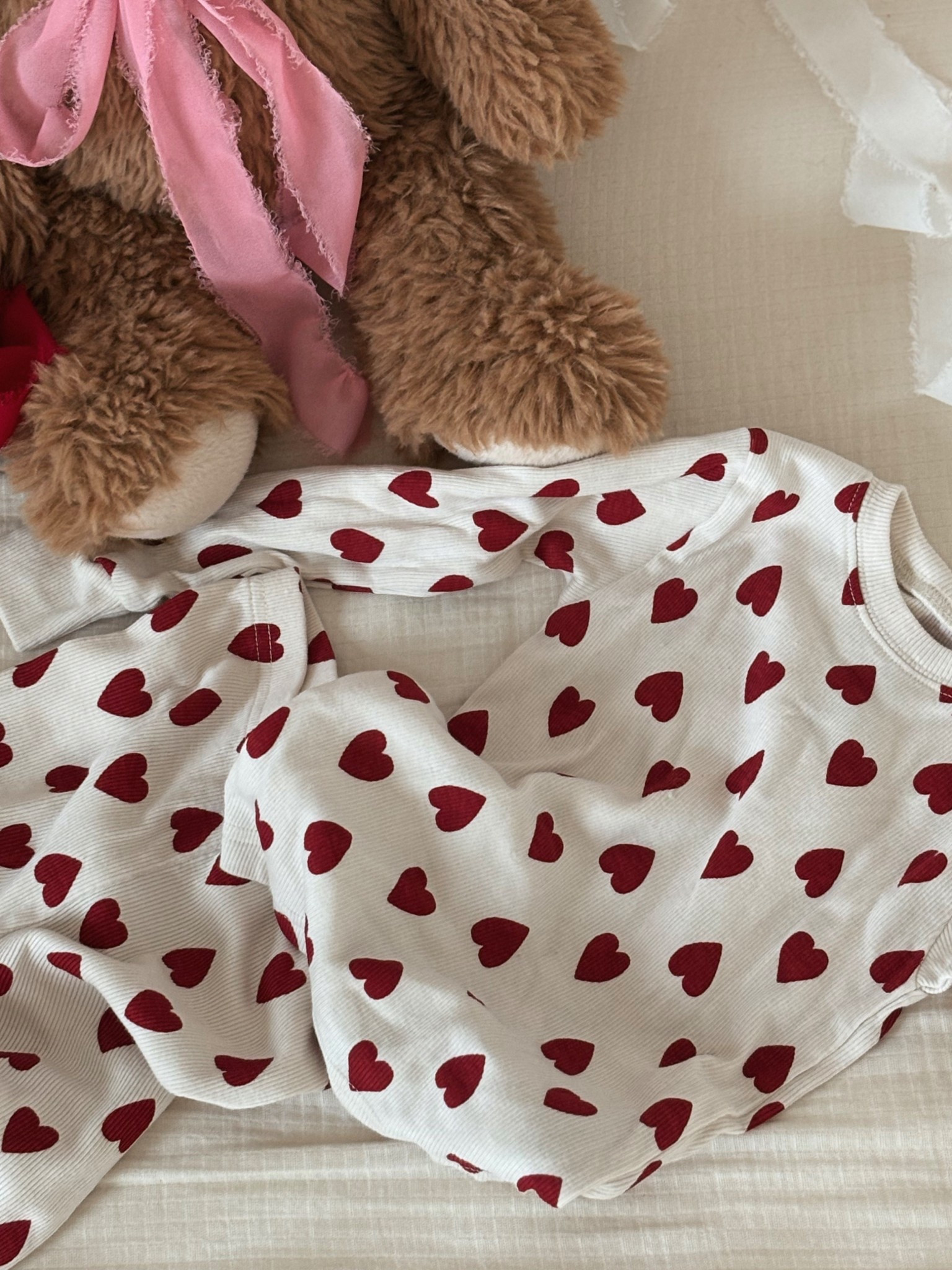 Valentine’s pajamas for babies & toddlers 🤍
Soft, cozy Valentine’s pajamas make celebrating extra sweet—from baby’s first Valentine’s to toddler snuggles on movie night. Classic hearts, gentle colors, and timeless designs keep the look festive without feeling over the top, perfect for lounging, photos, or bedtime stories.

Valentine’s pajamas for kids, baby Valentine pajamas, toddler Valentine pajamas, Valentine’s sleepwear, neutral kids pajamas, classic kids PJ sets, heart print pajamas, seasonal children’s clothing, Pinterest kids fashion inspiration

#LTKKids #LTKValentine #LTKBaby