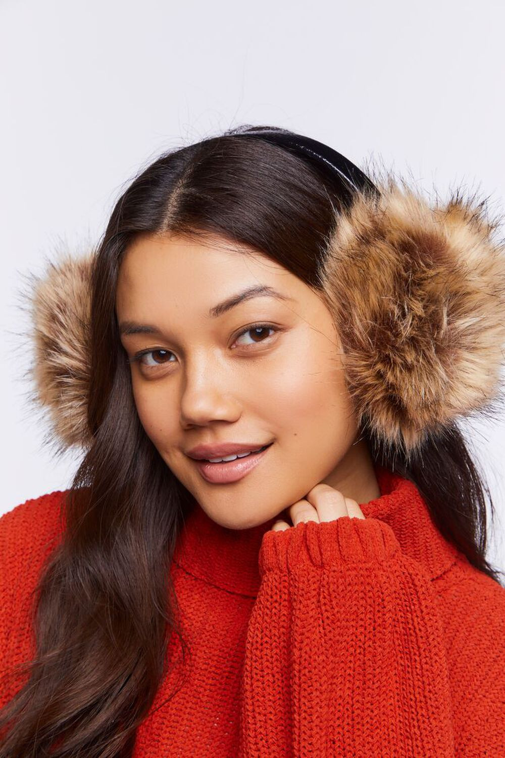 Faux Fur Earmuff Headband | Forever 21 (US)