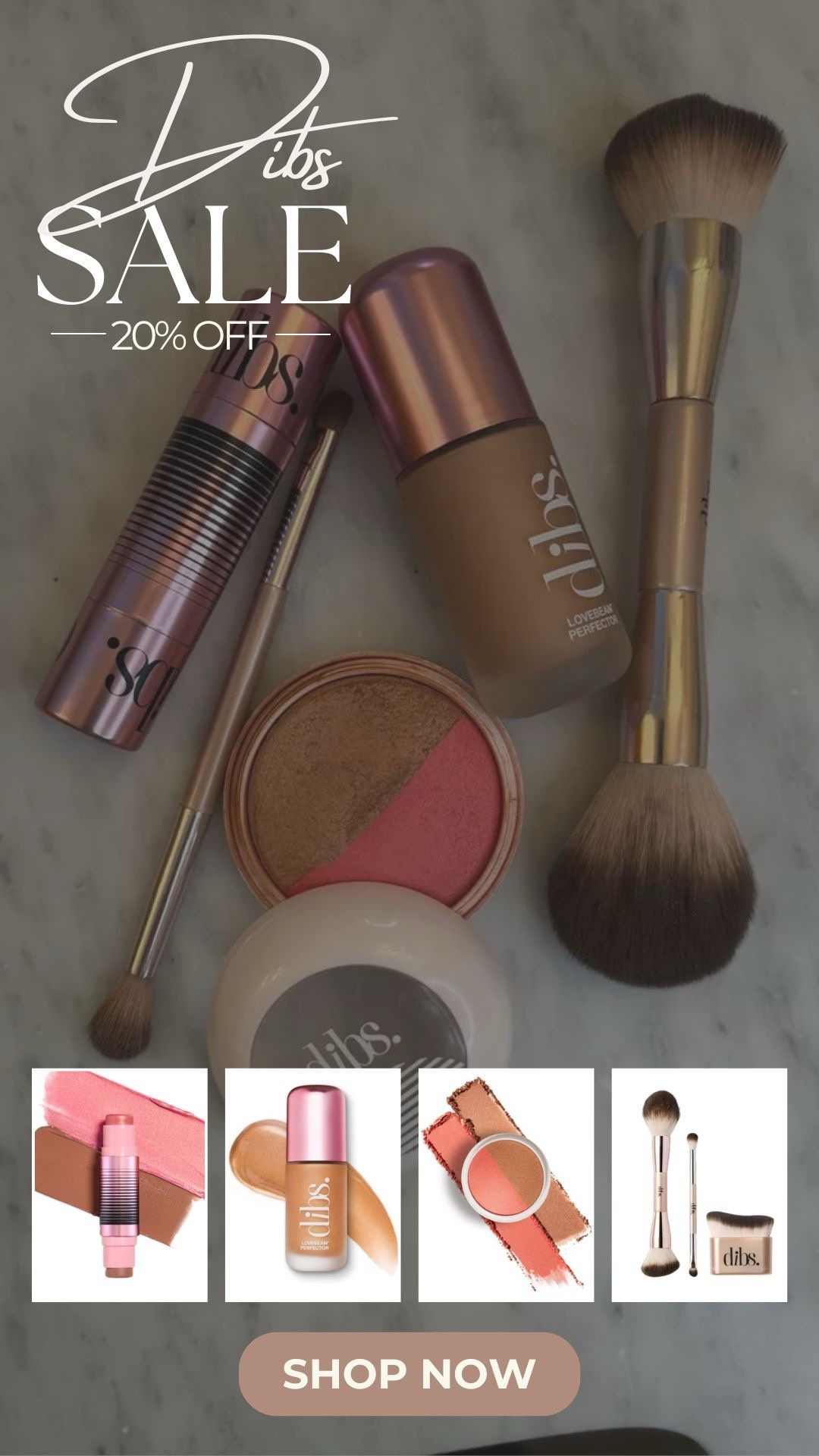 20% off DIBS products right now for their 4 year anniversary! 💗

sale alert, watchnow, finds under 50, fall beauty, makeup routine, blush, bronzer, contour, makeup routine, lu mulloy, lauren mulloy 

#LTKBeauty #LTKSaleAlert #LTKFindsUnder50