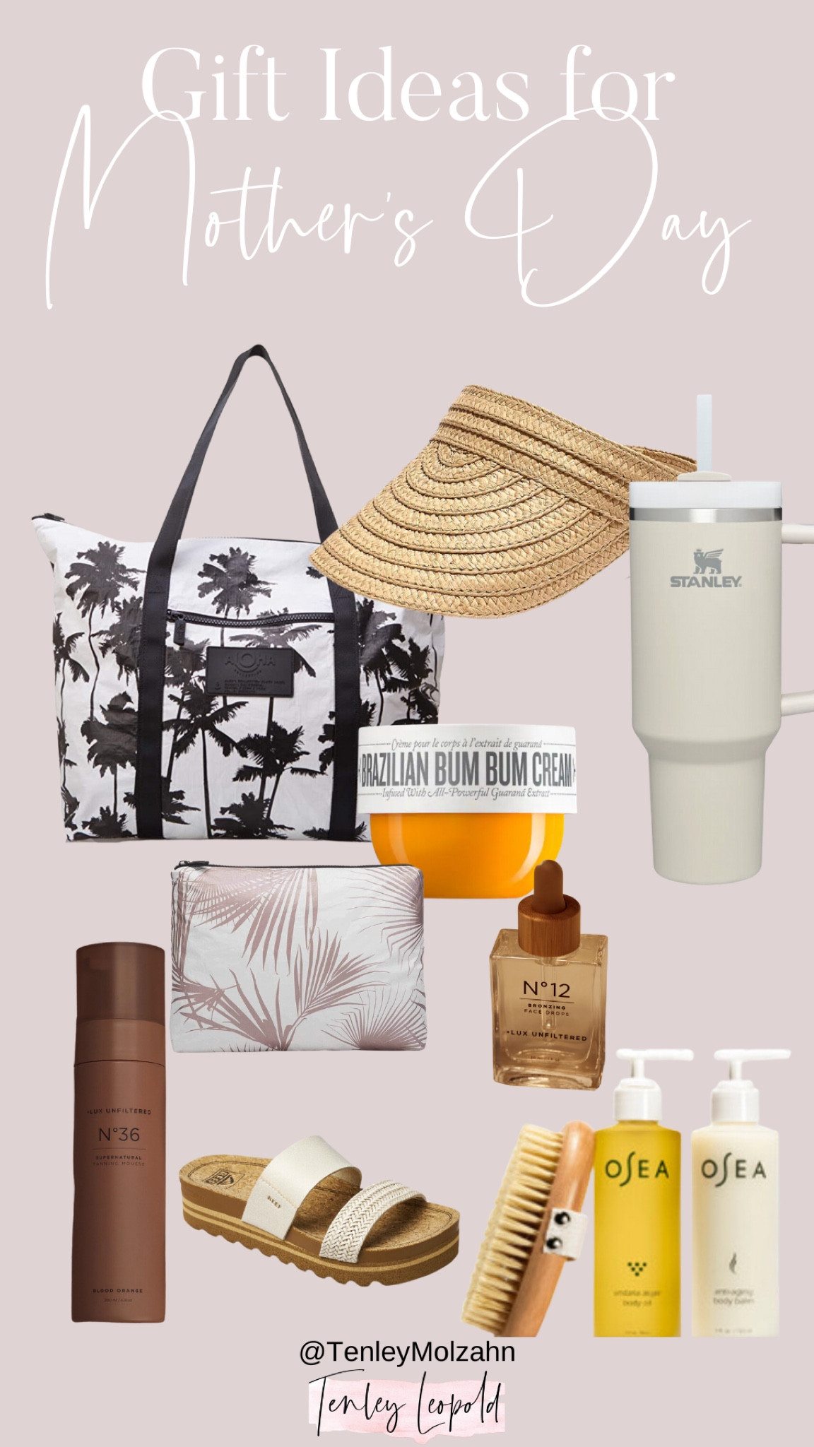 Mother’s Day gift ideas for the beachy mama! I do have an OSEA discount code: TENLEYGOLDEN 

#LTKbump #LTKSeasonal #LTKGiftGuide