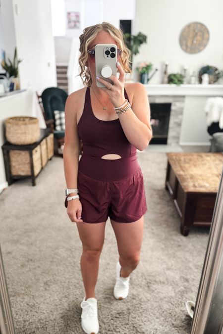 Amazon workout romper outfit for the summer, similar to the Free People Runsie. Fits TTS. Has built in biker shorts and removable padding. 
// Summer outfits 2024, mom outfit ideas, summer outfit amazon, Amazon outfit ideas, casual outfit ideas, spring outfit inspo, casual fashion, amazon summer fashion, amazon casual outfit, cute casual outfit, outfit inspo, outfits amazon, outfit ideas, amazon shoes, Amazon bag, purse, size 4-6, casual summer outfits, casual outfit ideas everyday, summer fashion #ltkfindsunder100 #ltksalealert

#LTKStyleTip #LTKFitness #LTKActive