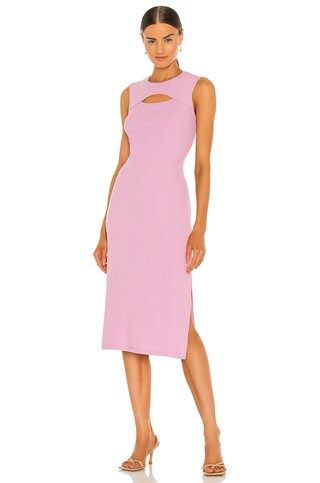 BCBGeneration Rib Dress in Magenta from Revolve.com | Revolve Clothing (Global)