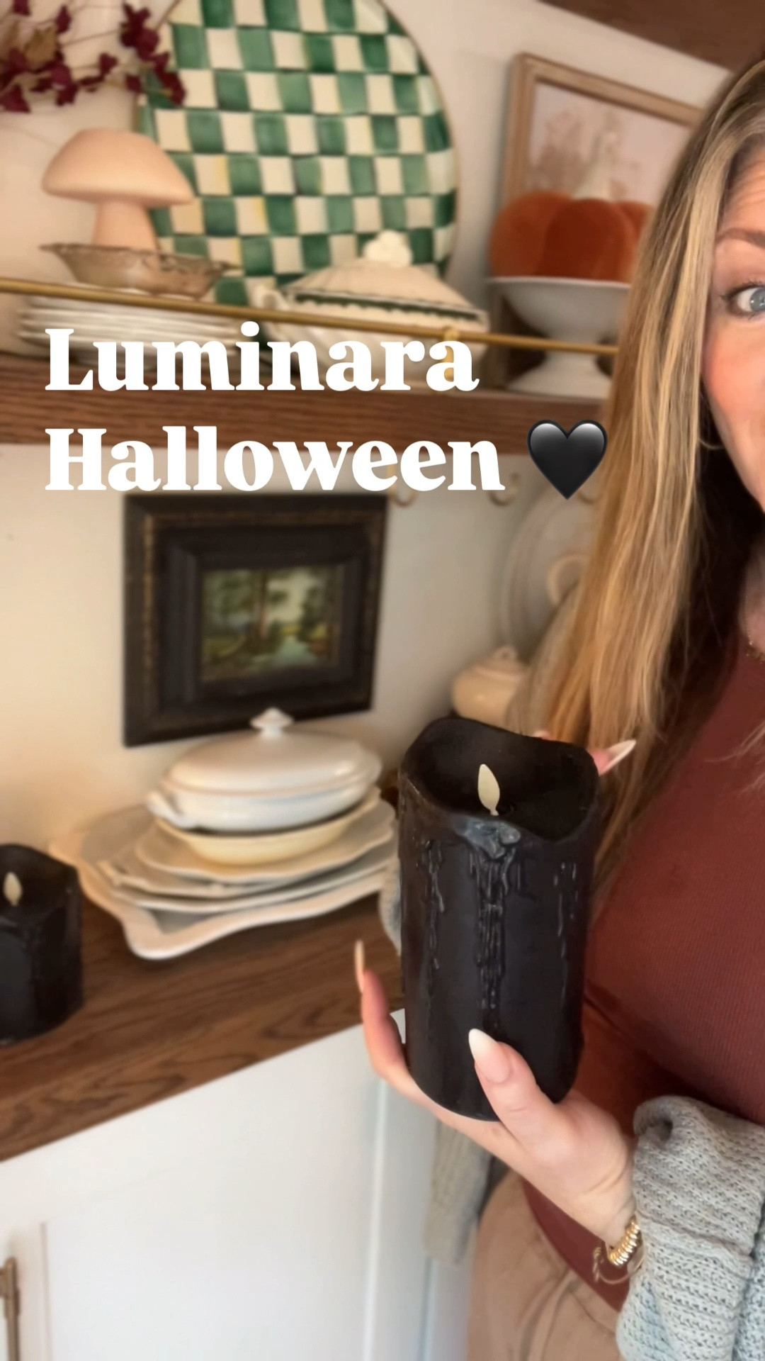 Luminara Halloween candles are a MUST for spooky season! 🖤

#LTKSeasonal #LTKHome