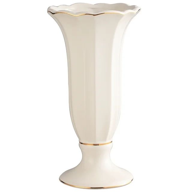 White Ceramic Vase for Home Decor, Decorative Vase, Modern Farmhouse Vase, Boho Vase for Pampas G... | Walmart (US)