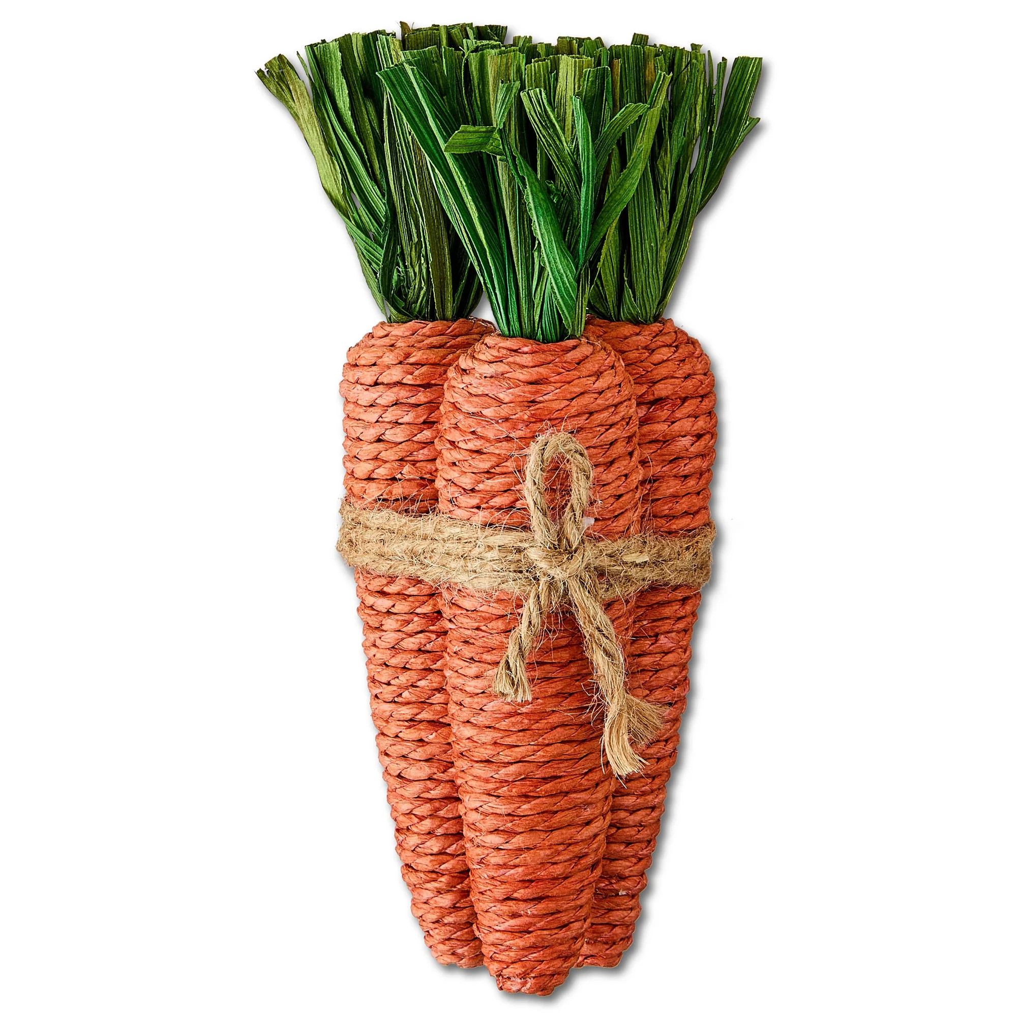 Paper Carrots Bundle Tabletop Decoration, Orange and Green, 8", Easter by Way To Celebrate | Walmart (US)