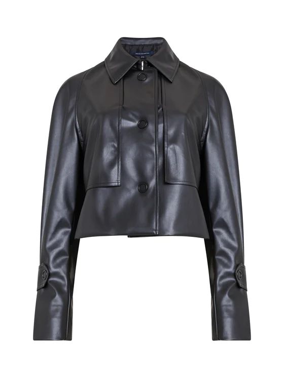 Crolenda Faux Leather Jacket | French Connection (US)