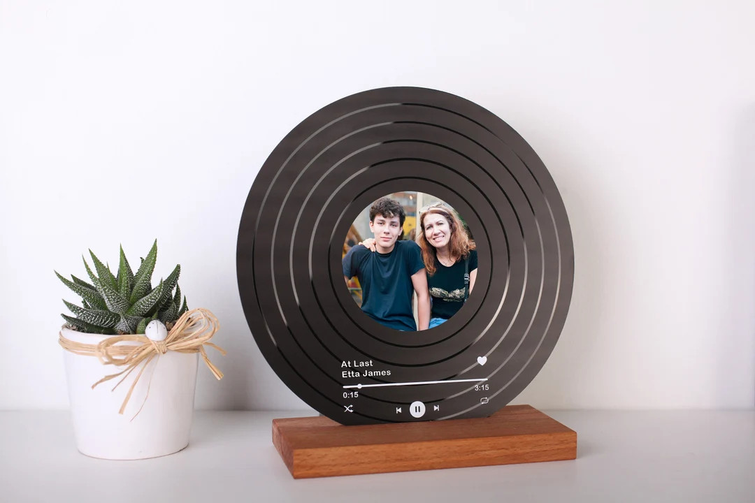 Personalized Song Record for Mom - Mother's Day Gift -gift for Mom With Photo & Song - Gift for B... | Etsy (Global)