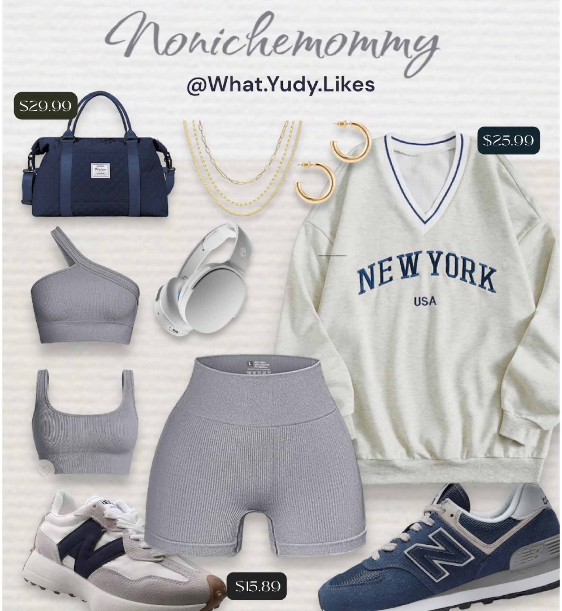 Overnight bag $29.99+New York V neck sweatshirt $25.99+ Chunky “Dad sneakers” $15.89  shop LTK ootd,
Bye besties 💕

#LTKFind #LTKfitness #LTKtravel