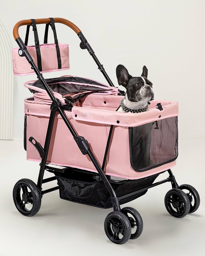 Dog Stroller for Large & Medium Dogs (20–132 lbs), Pet Stroller for 2 Small Dogs, Extra Large H... | Amazon (US)