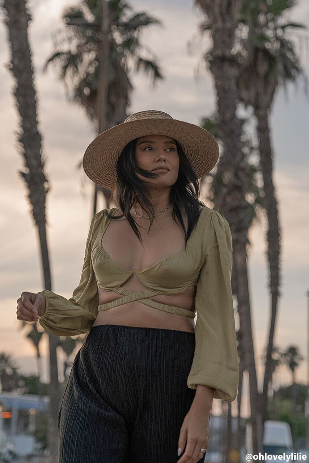 Cutout Peasant-Sleeve Top | Forever 21 (US)