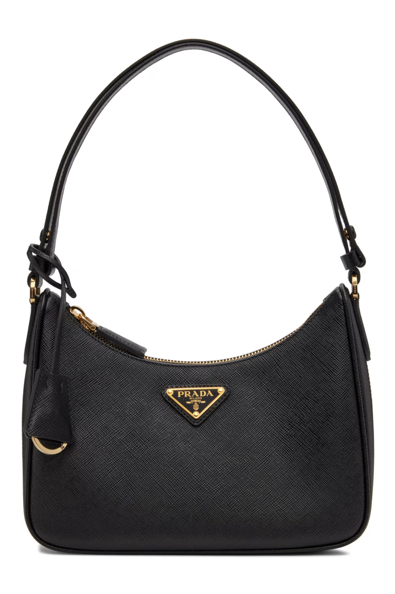 Black Saffiano Lux Bag | SSENSE