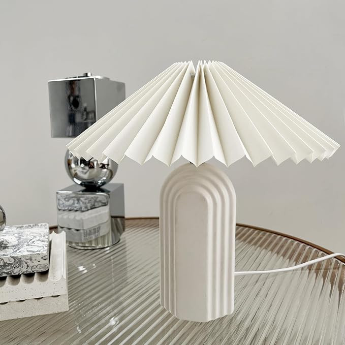 14 inch (Approximately 27 cm) Farmhouse Ceramic Table lamp Modern Decorative Lighting Table lamp ... | Amazon (US)