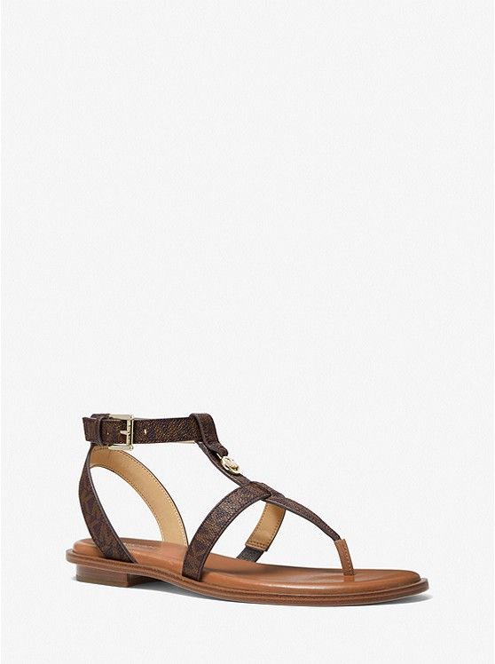 Sasha Logo Sandal | Michael Kors US