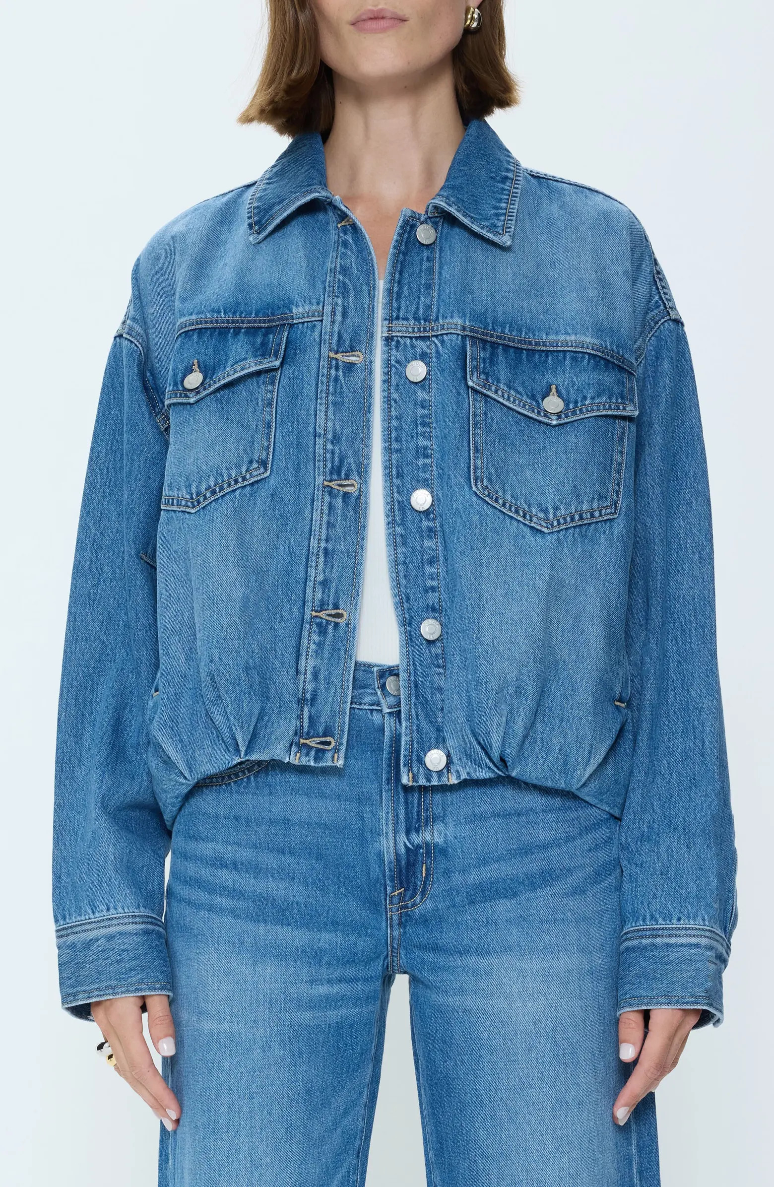 Bibi Denim Trucker Jacket | Nordstrom