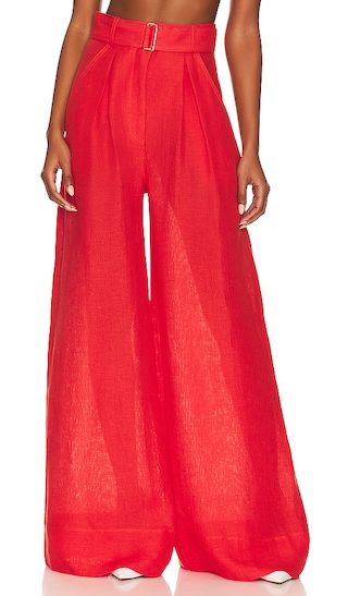 Wide Leg Pleated Pant
                    
                    MATTHEW BRUCH | Revolve Clothing (Global)