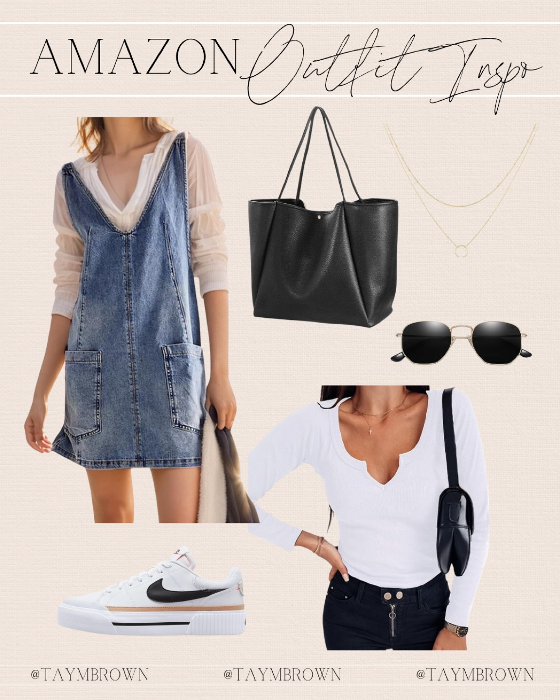 Amazon Outfit Inspo 🕶️

#LTKstyletip #LTKfindsunder100 #LTKshoecrush