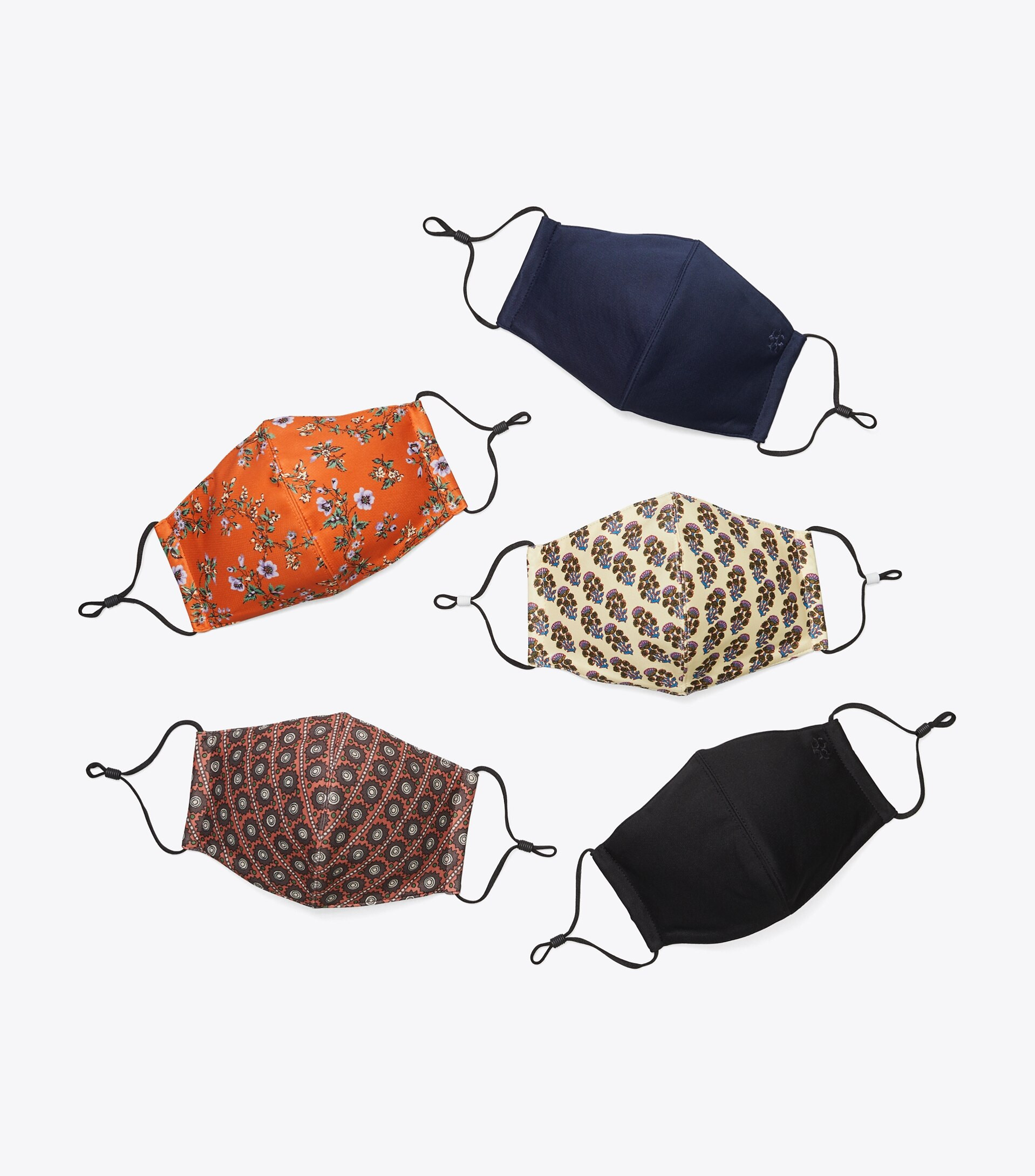 Printed Face Mask, Set of 5 | Tory Burch (US)