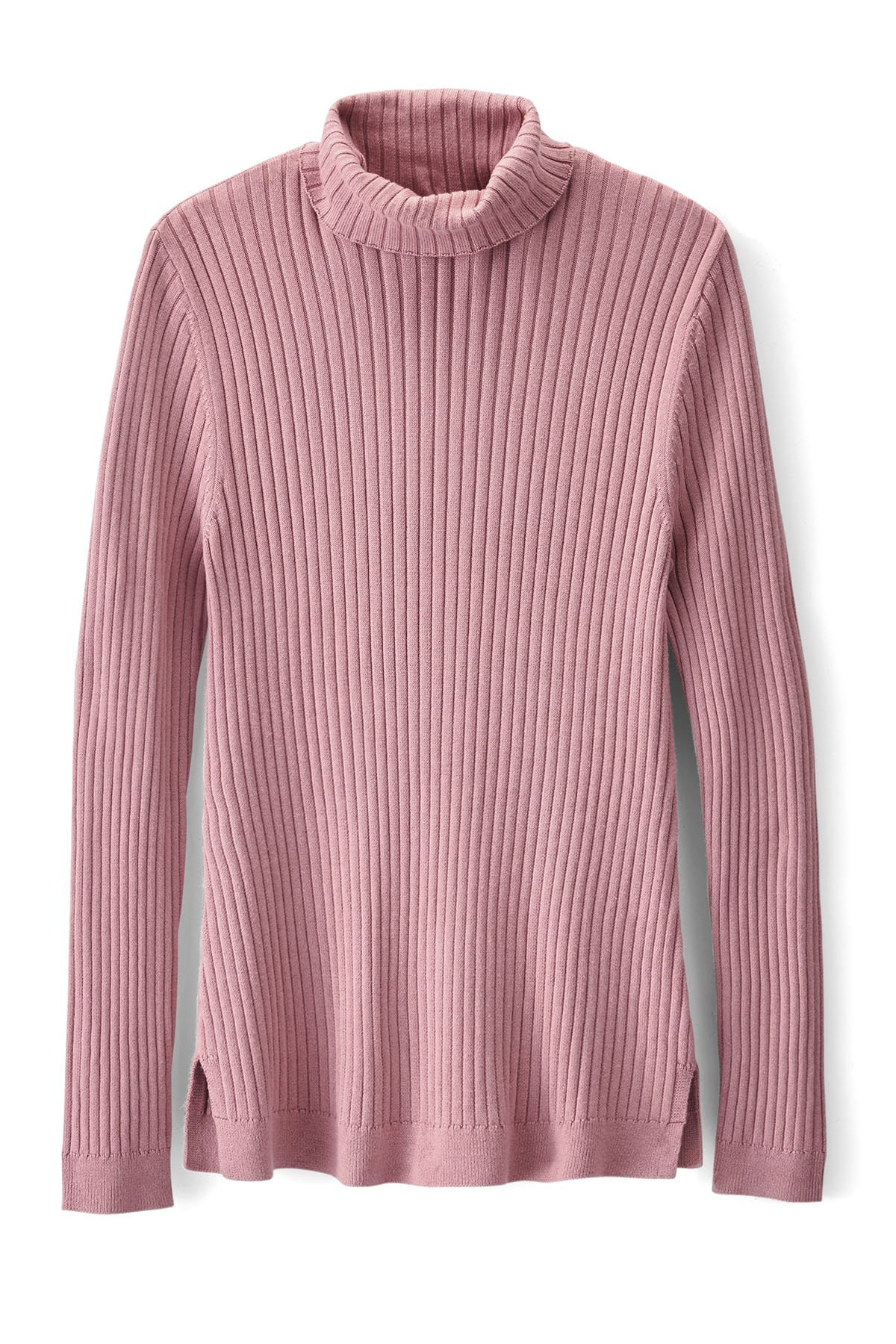 SoftEssential™ Ribbed Turtleneck Sweater | Soft Surroundings