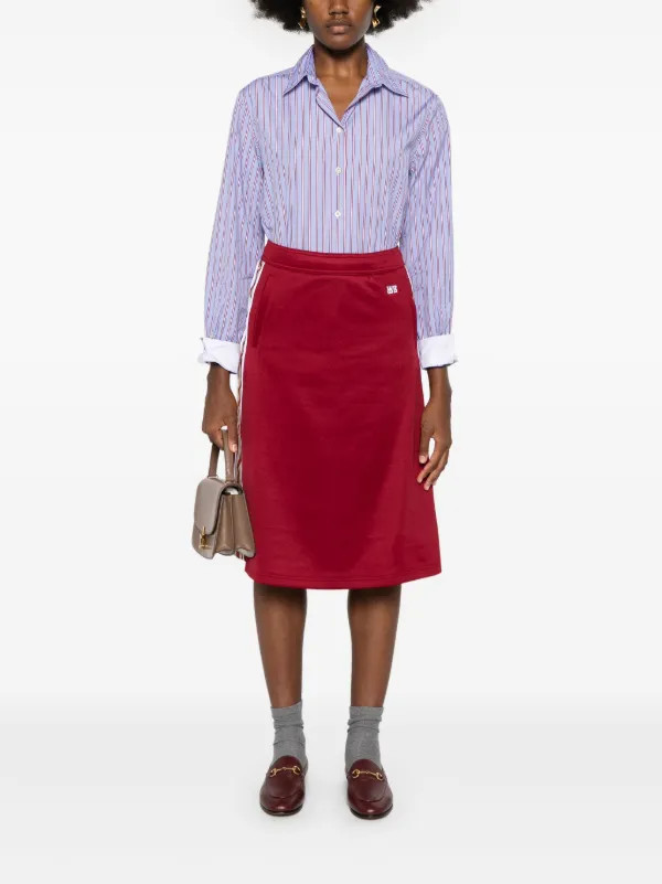 Wales Bonner logo-embroidered Shirt | Blue | FARFETCH | Farfetch Global