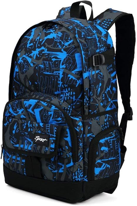 School Backpack Travel Bag for Men & Women Lightweight College Back Pack with Laptop Compartmen | Amazon (US)