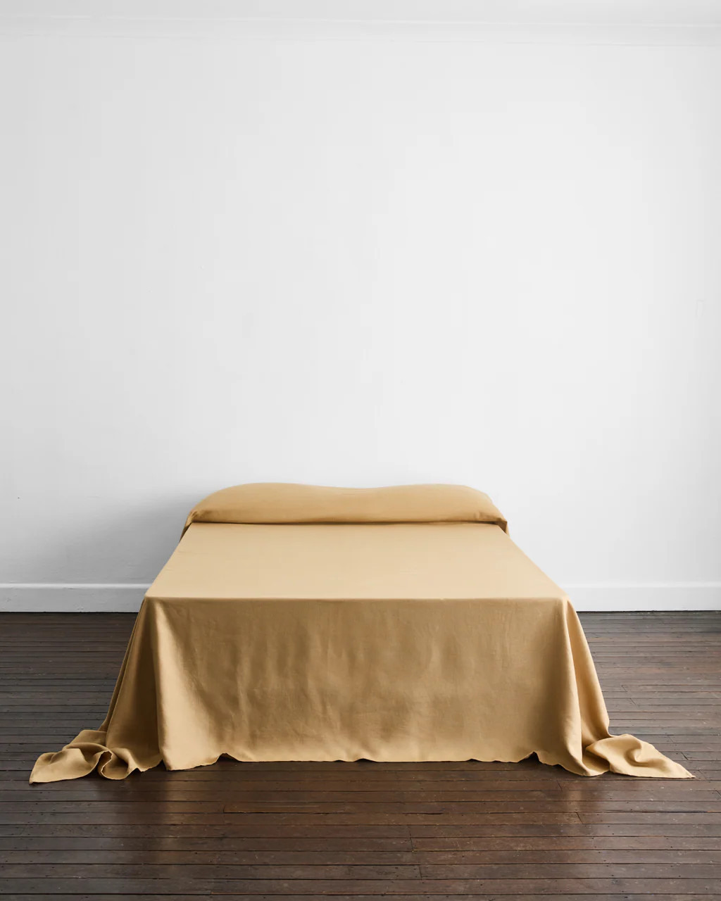 Crème Heavy Linen Bed Cover | Bedthreads US