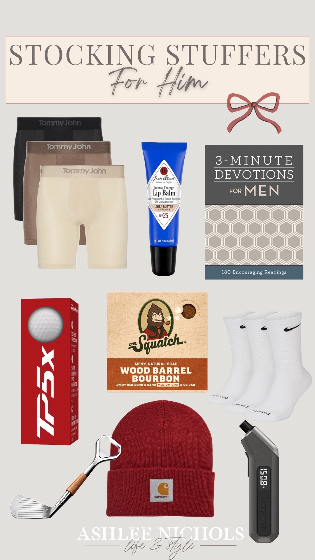 Stocking stuffers for him!

Gifts for him, men’s gift guide, holiday gift guide

#LTKHoliday #LTKGiftGuide #LTKMens