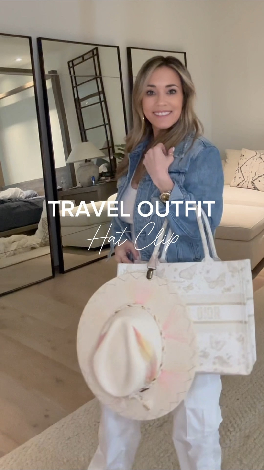 I'm traveling with my favorite little travel accessory: the hat clip! It's $2.99 for two hat clips. I love that it lets me be hands-free and unafraid of my hat getting crushed! 

#LTKStyleTip #LTKWatchNow #LTKTravel