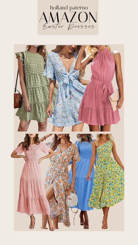 Easter dresses from Amazon!
Spring fashion, maxi dress, floral dress

#LTKunder50 #LTKstyletip #LTKSeasonal