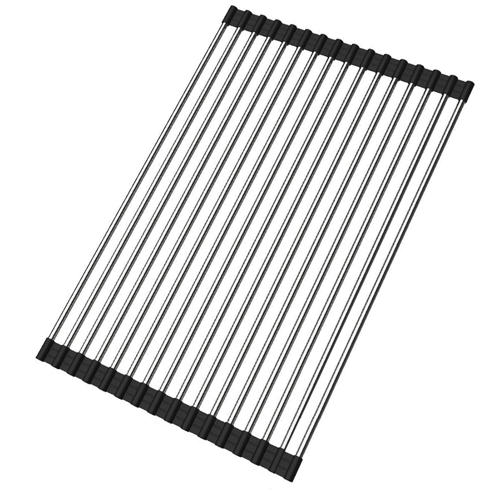 Ahyuan Roll up Dish Drying Rack Over The Sink Kitchen Roll up Sink Drying Rack Portable Dish Rack... | Amazon (US)