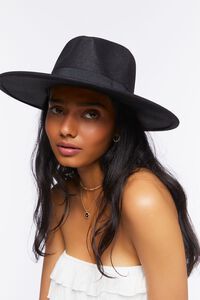 Ribbon-Trim Fedora | Forever 21 (US)