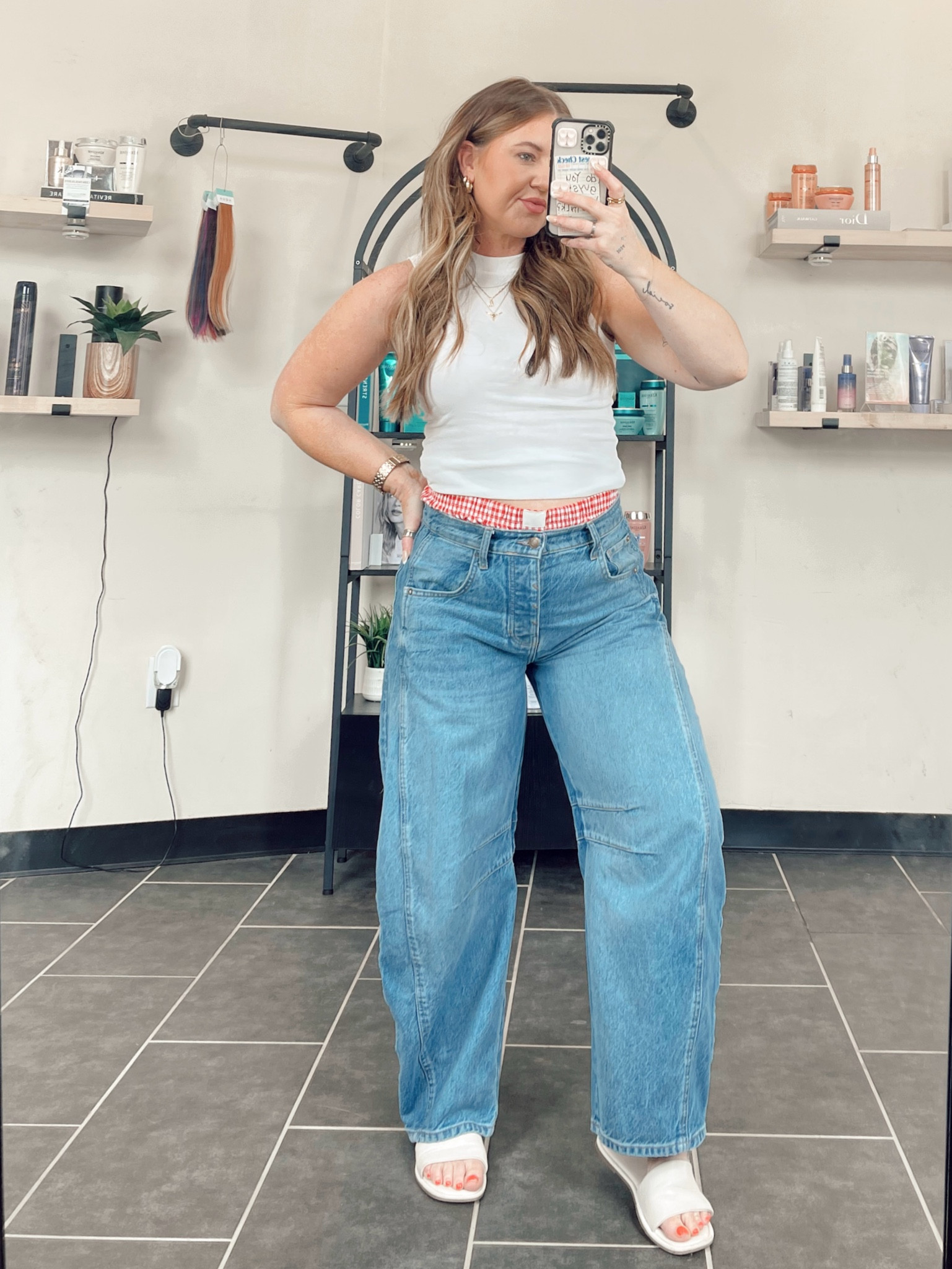 barrel jeans and amazon boxers are a win for me. 

#LTKStyleTip