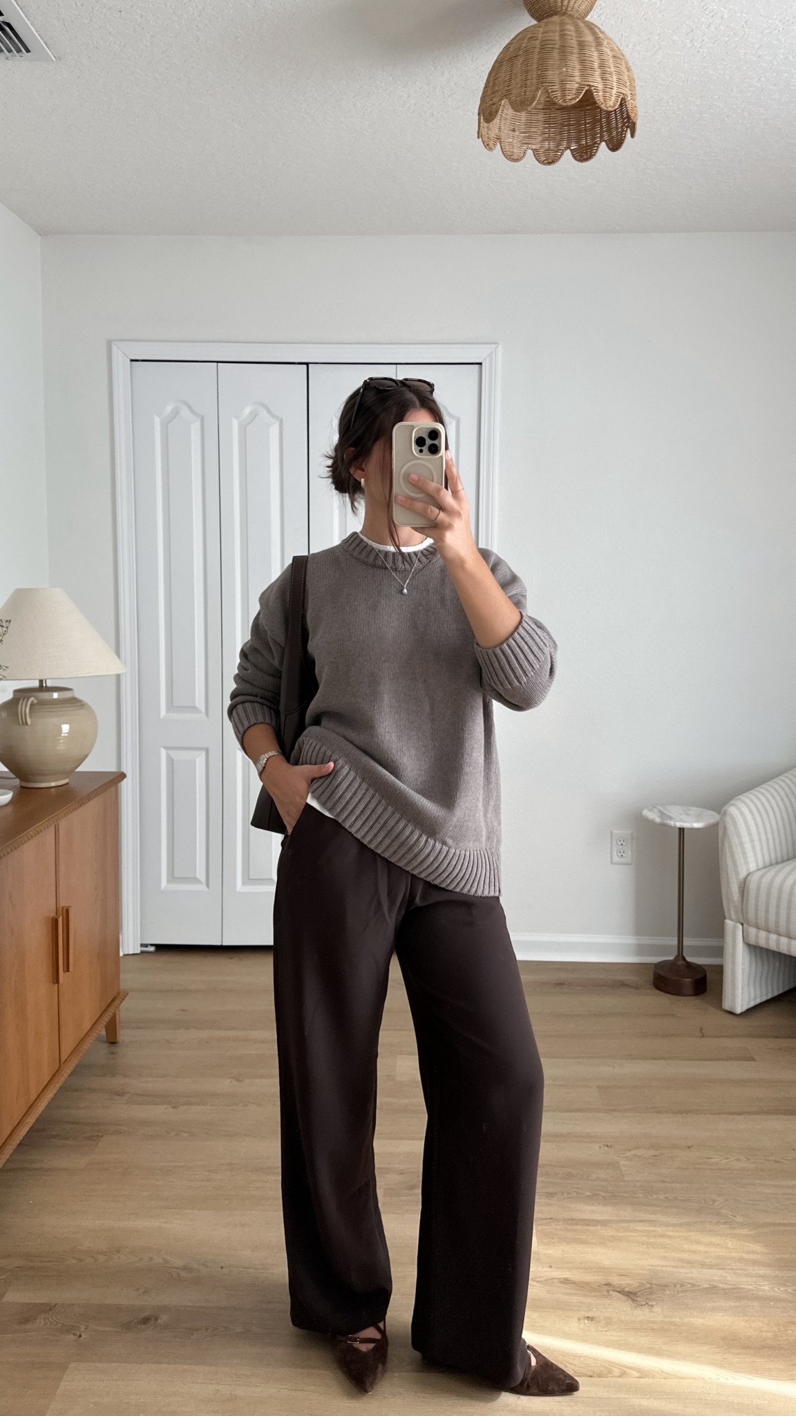 WFH & errands ootd. Gap code: ADDON

Wearing small sweater, xs tee, xs pants. Similar shoes linked 

#LTKSeasonal #LTKStyleTip #LTKSaleAlert