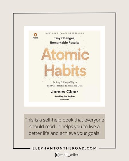Atomic Habits By James Clear - Wellness Gift Ideas For Self Care Lovers Under $50

#LTKfindsunder50 #LTKGiftGuide #LTKHoliday