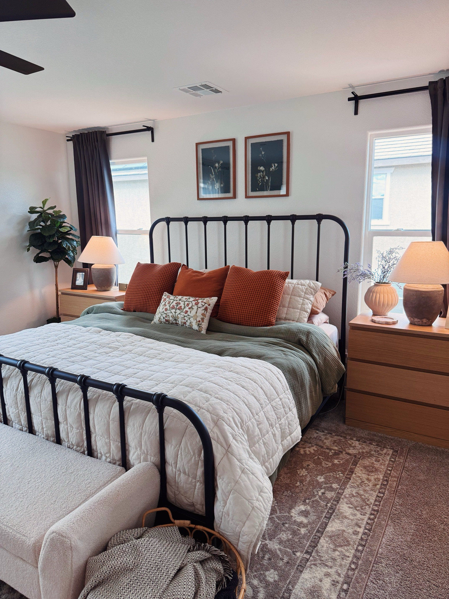 Spring Bedding ☀️ #springdecor 