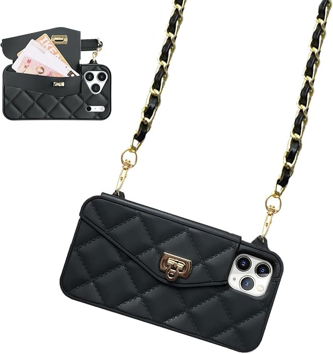 UnnFiko Wallet Phone Case Compatible with iPhone 17 Pro, Cute Light Luxury Bag Design, Purse Flip... | Amazon (US)