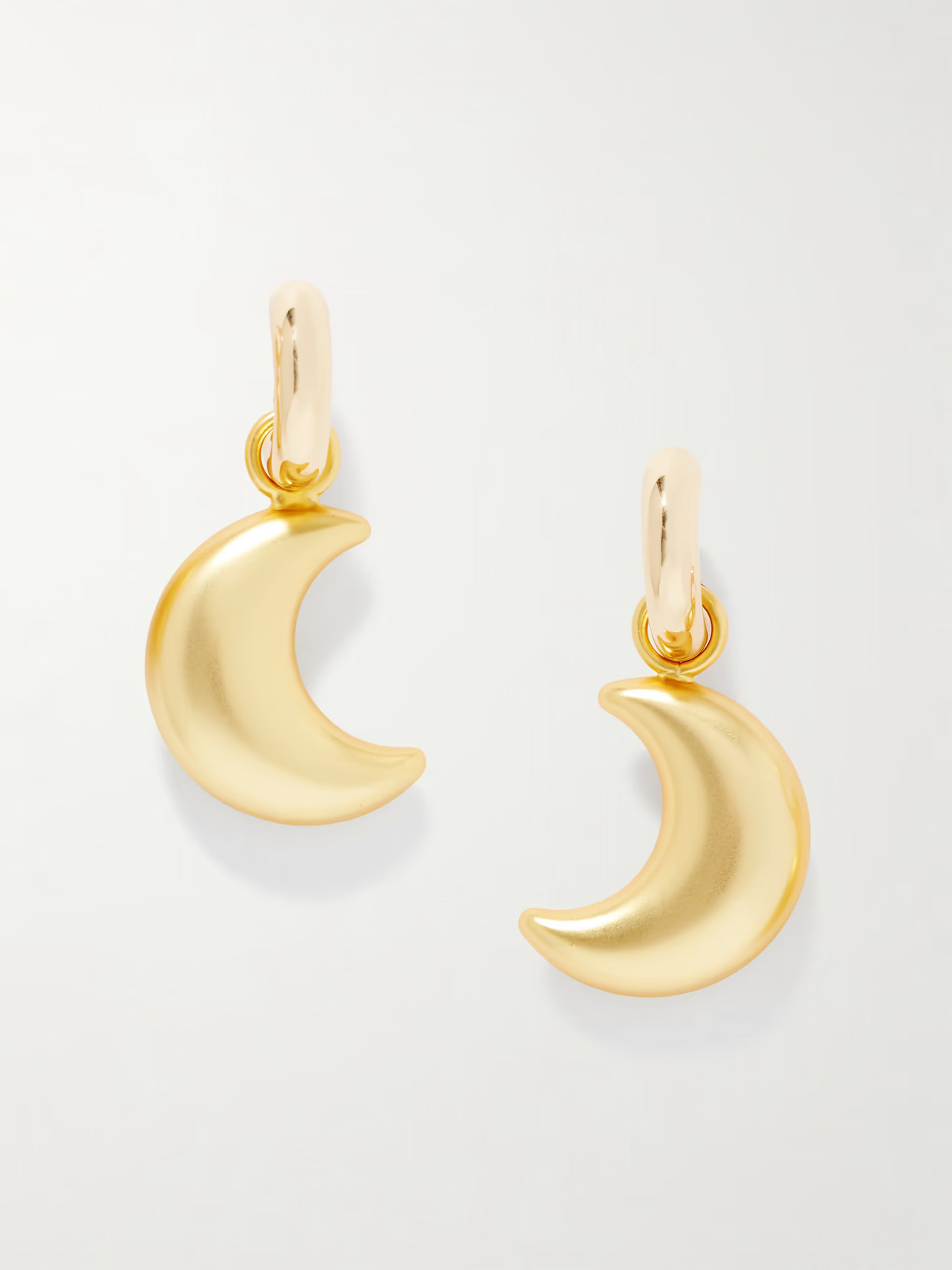 Roxanne Assoulin - La Lune Gold-tone Hoop Earrings - One size | NET-A-PORTER (US)