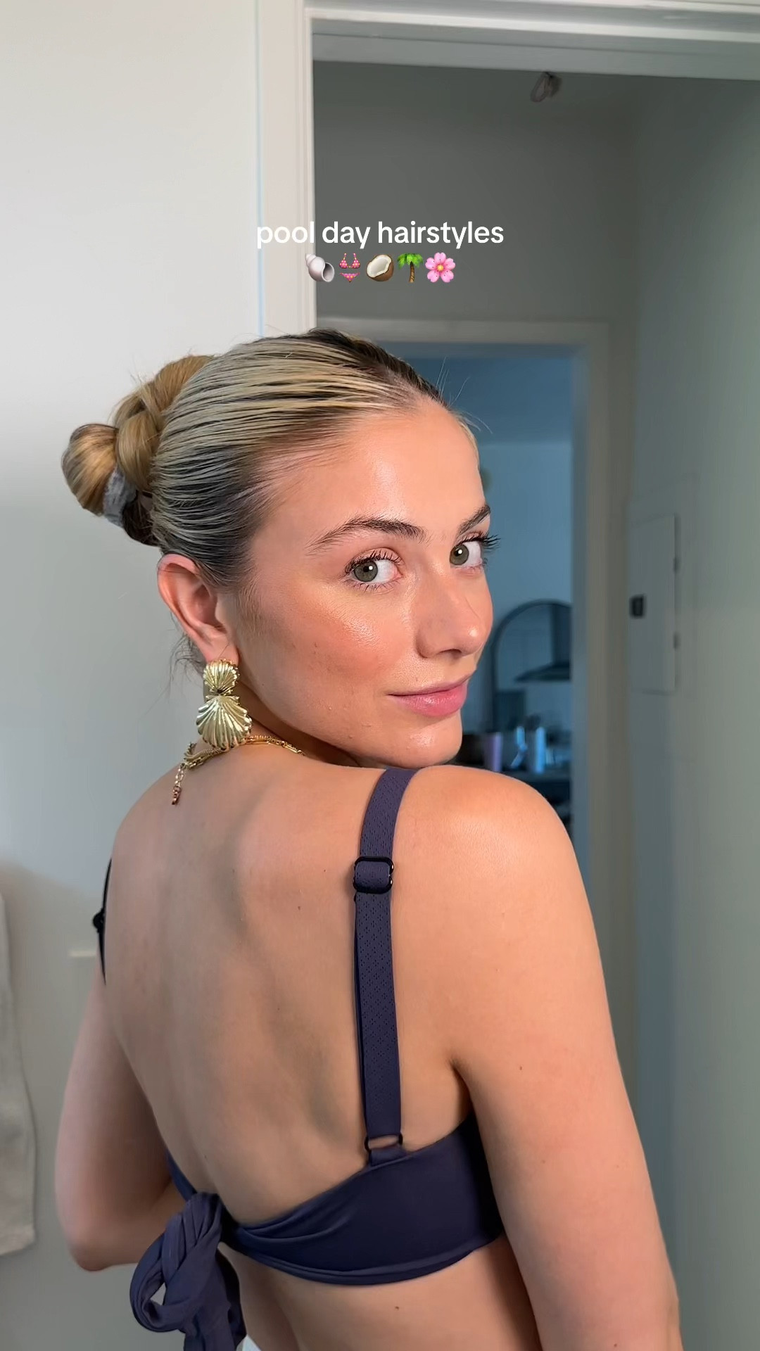 Hairstyles for the pool, pool day hairstyles, summer swimwear, cute swimsuits, blackbough swim, statement jewelry, summer jewelry, vacation outfits, vacation hair, slicked back hairstyles, clean girl hairstyles, easy hairstyles, updos, summer hairstyles, hairstyles for schooll

#LTKVideo #LTKBeauty #LTKBacktoSchool